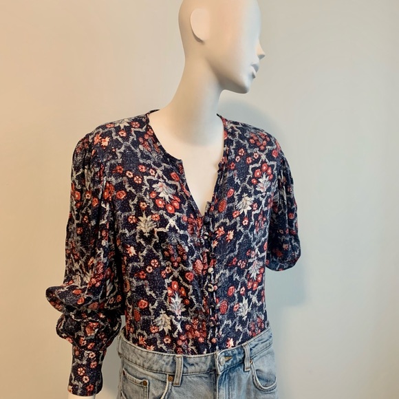 Isabel Marant Étoile Patterned Blouse - Picture 3 of 11